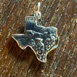 James Avery silver Texas w/ cactus